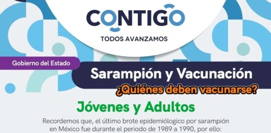 Fortalece Secretaría de Salud acciones interinstitucionales para la prevención del sarampión