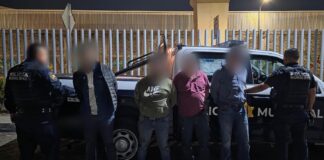 Cinco detenidos en la colonia Juriquilla