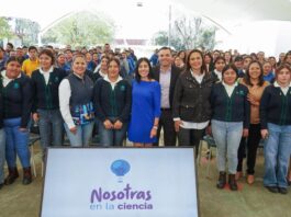 La Secretaria de Educación y la Secretaria del Trabajo Realizan Nosotras en la Ciencia, estrategia para impulsar las carreras STEM