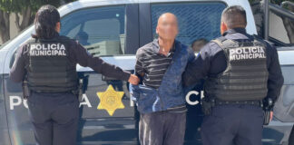 La Secretaría de Seguridad Pública Municipal de Querétaro detiene a masculino por intento de robo a domicilio