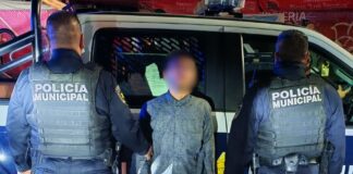 Detenido por robo de estructura metálica