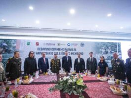 Honra Gobernador al Ejército Mexicano por ser baluarte de una Nación libre y soberana