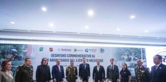 Honra Gobernador al Ejército Mexicano por ser baluarte de una Nación libre y soberana