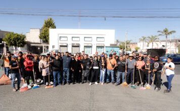 Realizan dependencias de El Marqués Jornada de Limpieza en La Pradera