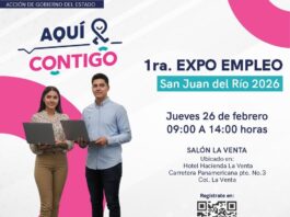 La Secretaría del Trabajo invita a Expo Empleo en San Juan del Río con más 850 vacantes