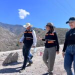 Titular de la Comisión Estatal de Infraestructura supervisa reconstrucción de caminos en Peñamiller
