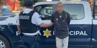 Masculino es detenido por los delitos de robo a casa habitación y daños dolosos