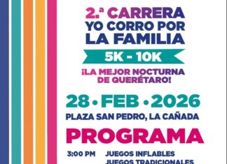 Todo listo en El Marqués para la 2.ª Carrera “Yo Corro por la Familia”
