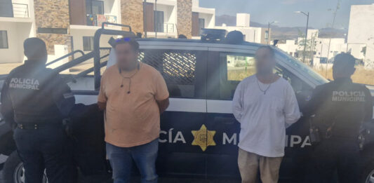 Masculinos fueron sorprendidos robando en el Fraccionamiento San Isidro Juriquilla