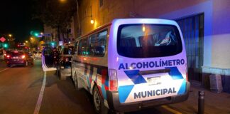 Reporte del operativo de alcoholimetría