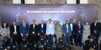 Reconoce Rodrigo Monsalvo trayectoria y legado de la Unidad K9 de la Secretaría de Seguridad Pública Municipal del Marqués