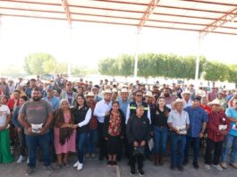El Secretario de Desarrollo Agropecuario realiza entrega de maíz en la Sierra