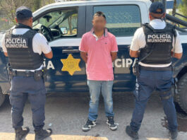 Detenido el “Moreno” en la colonia El Pedregal