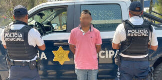 Detenido el “Moreno” en la colonia El Pedregal