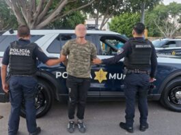 “El güero” fue detenido por portación de armas prohibidas