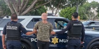 “El güero” fue detenido por portación de armas prohibidas