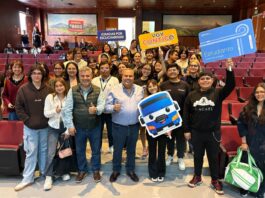 Recorre Gerardo Cuanalo escuelas y suma a más de mil estudiantes a la Tarifa Unidos