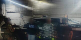 Aseguran a dos masculinos en las Margaritas