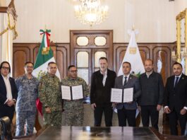 Mauricio Kuri atestigua acuerdo entre Querétaro y Secretaría de la Defensa Nacional para fortalecer apoyos a personal militar