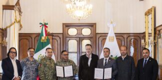 Mauricio Kuri atestigua acuerdo entre Querétaro y Secretaría de la Defensa Nacional para fortalecer apoyos a personal militar