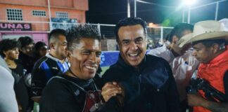 Luis Nava participa en premiación del torneo Talento de Barrio El Gallinero