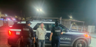 Detienen a masculino por daños a domicilio