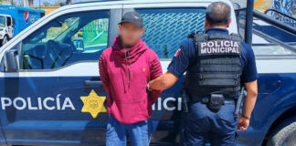 En Santa María Magdalena, el “Wicho” trató de robar artículos de camión repartidor