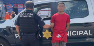 Circulaba sobre avenida Río Querétaro, en una motocicleta con placas sobrepuestas