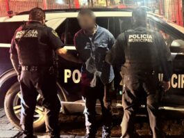 Detenido por daño a propiedad ajena en zona Centro