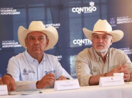 El Secretario de Desarrollo Agropecuario coordina acciones para la prevención del gusano barrenador en el semidesierto