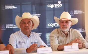 El Secretario de Desarrollo Agropecuario coordina acciones para la prevención del gusano barrenador en el semidesierto