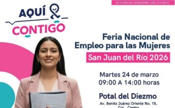 La Secretaría del Trabajo invita a Feria Nacional de Empleo para Mujeres en San Juan del Río