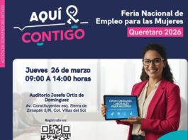 La Secretaría del Trabajo invita a la Feria Nacional de Empleo para las Mujeres Querétaro
