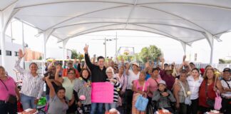 Entrega Rodrigo Monsalvo mil 449 despensas a adultos mayores en El Marqués