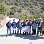 El Titular de la Comisión Estatal de Infraestructura verifica la reconstrucción de caminos en Pinal de Amoles