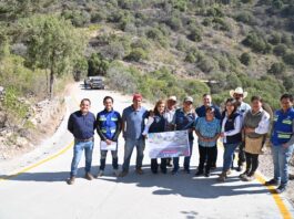 El Titular de la Comisión Estatal de Infraestructura verifica la reconstrucción de caminos en Pinal de Amoles
