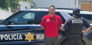 Ofreció teléfono celular a los policías de la Secretaría de Seguridad Pública Municipal de Querétaro