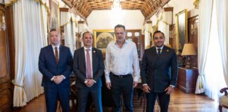 Refuerza Gobernador lazos de cooperación con el FBI