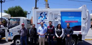 Entrega Marco Del Prete camión recolector de residuos en Tequisquiapan