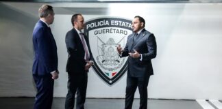 Autoridades del FBI conocen el Complejo de Seguridad de Querétaro