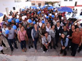 Se reúne Luis Nava con beneficiarios de la estrategia Aquí Contigo