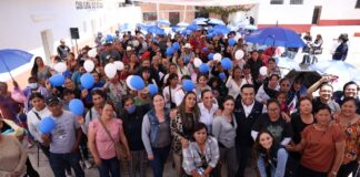 Se reúne Luis Nava con beneficiarios de la estrategia Aquí Contigo