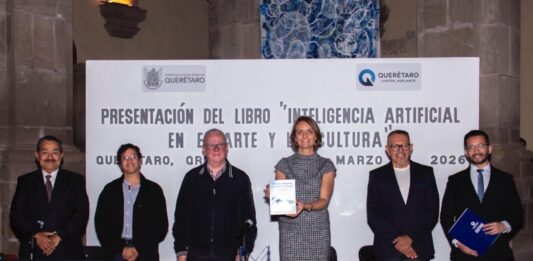 Presenta la titular de Secult el libro Inteligencia Artificial en el Arte y la Cultura