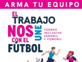 La Secretaría del Trabajo promueve la convivencia e integración con el torneo “El Trabajo Nos Une 2026”