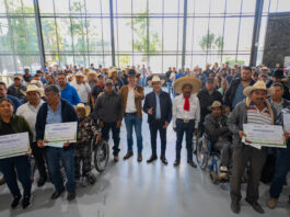 Rodrigo Monsalvo fortalece al campo con entrega de apoyos a 159 productores locales