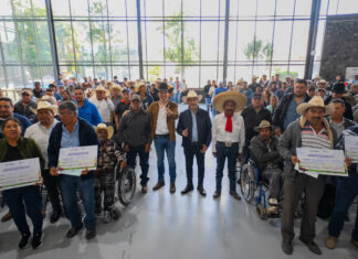 Rodrigo Monsalvo fortalece al campo con entrega de apoyos a 159 productores locales