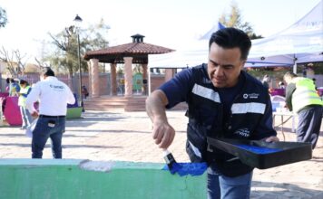 Participa Luis Nava en jornada Aquí Contigo en Humilpan