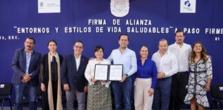 Chepe Guerrero firma alianza para promover una vida saludable a trabajadores del Municipio de Corregidora