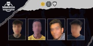 Sinergia ejecuta cateos en Querétaro; detienen a 4 personas y se aseguran narcóticos y documentación