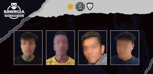 Sinergia ejecuta cateos en Querétaro; detienen a 4 personas y se aseguran narcóticos y documentación